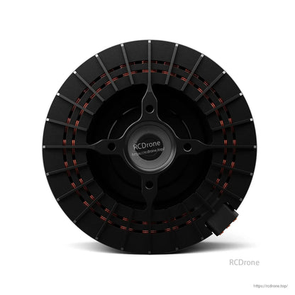 Top view of MAD Antimatter M6C08 IPE V3 drone motor with black housing and visible copper windings