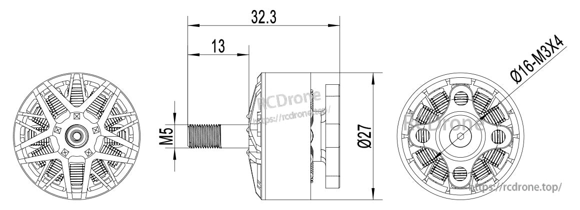 MAD BSC 2207.5 FPV drone motor