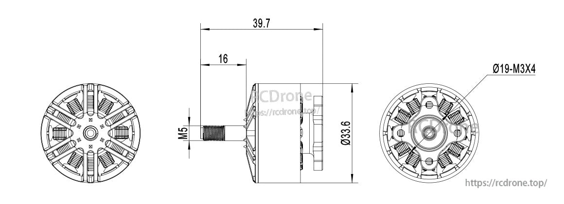 MAD BSC 2810 FPV drone motor