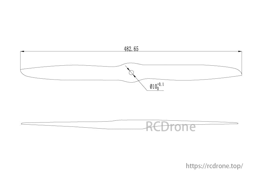 MAD CF Folding Drone Propeller, Handcrafted from premium graphite, these carbon fiber propellers offer top performance and fold from 14.5 to 17 inches.