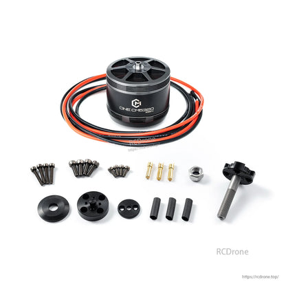 MAD CINE CM5320 V1.0 Cine FPV Motor, MAD CINE CM5320 V1.0 cine FPV brushless motor with long wires and included mounting hardware set