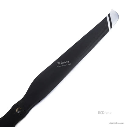 MAD FLUXER CB2 64x20 carbon fiber propeller blade with mounting holes and matte black finish