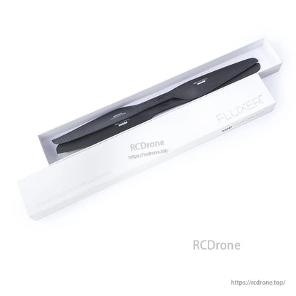 MAD FLUXER Pro 20x6.0 carbon fiber propeller blade in white FLUXER packaging