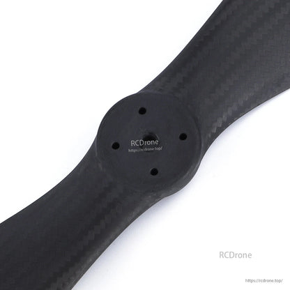 MAD FLUXER VTOL Carbon Fiber Propeller, Carbon fiber VTOL drone propeller with two blades and multi-hole mounting hub
