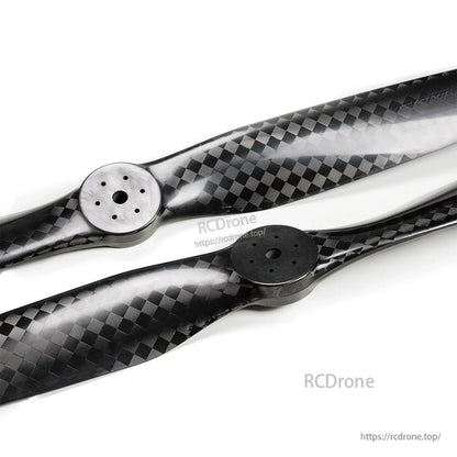 MAD Fluxer Pro 78x30IN Propeller, MAD Fluxer Pro carbon fiber propeller with 6-hole mounting hub and checker weave finish