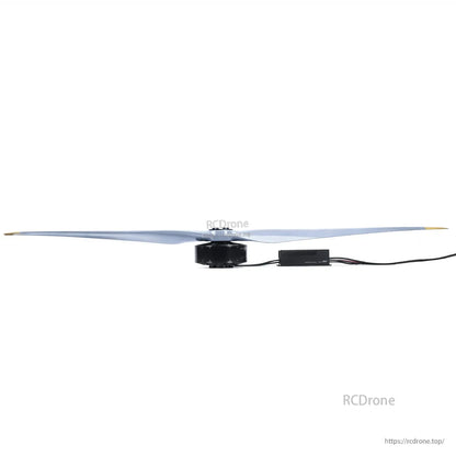 MAD HB40 drone power combo with brushless motor, long propeller blades, and inline ESC with wiring
