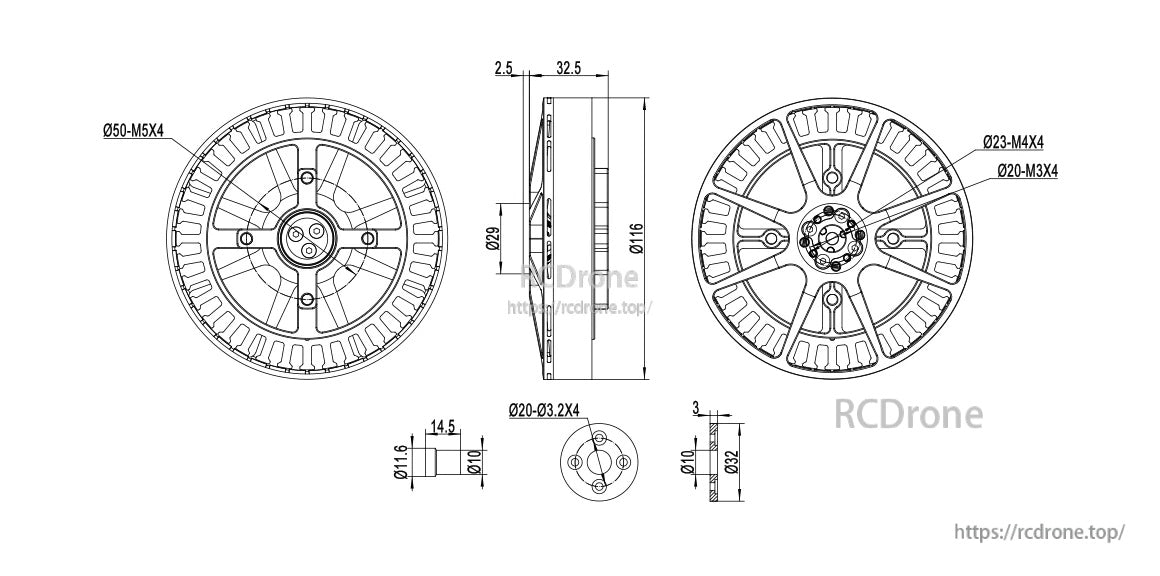 MAD M13 EEE Drone Motor