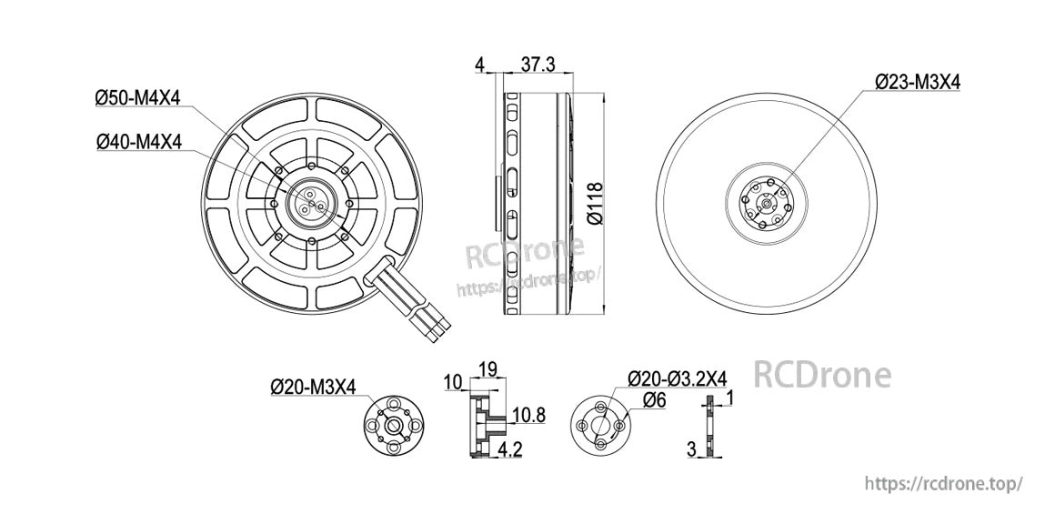 MAD M17 IPE V1.1 Drone Motor