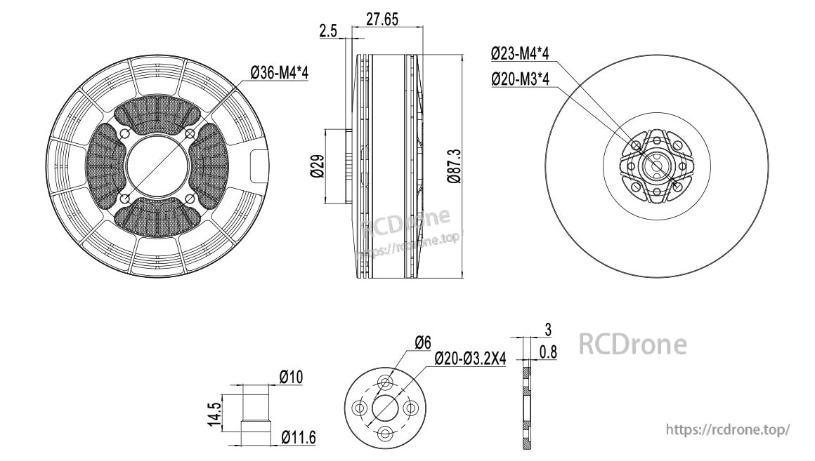 MAD M8S C10 (8110) IPE V1 Drone Motor