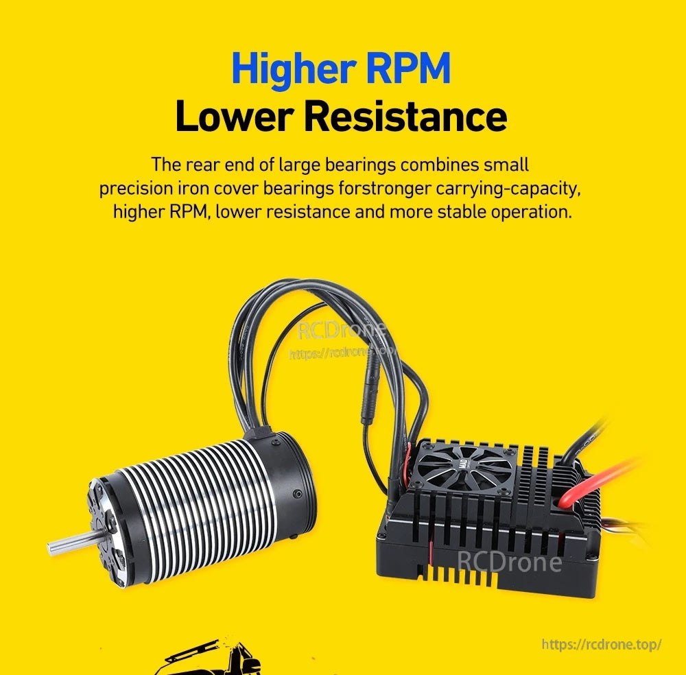 MAD Runner3665 Sensored Brushless Motor For RC Cars (2~3S/2~4S)