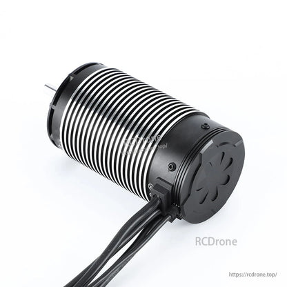 MAD Runner70125 sensored brushless motor with finned aluminum can and attached lead wires