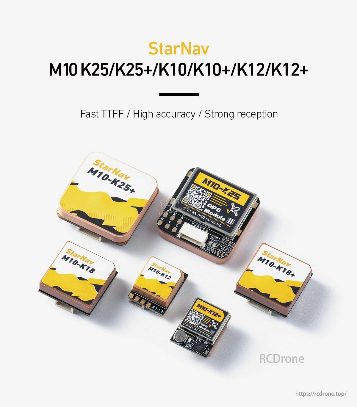 MAD StarNav M10 GPS and Beidou Module w/Compass for FPV Drone