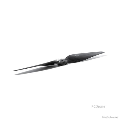 MAD VC 19x11-R 19x11 inch carbon fiber propeller with slim two-blade profile on white background