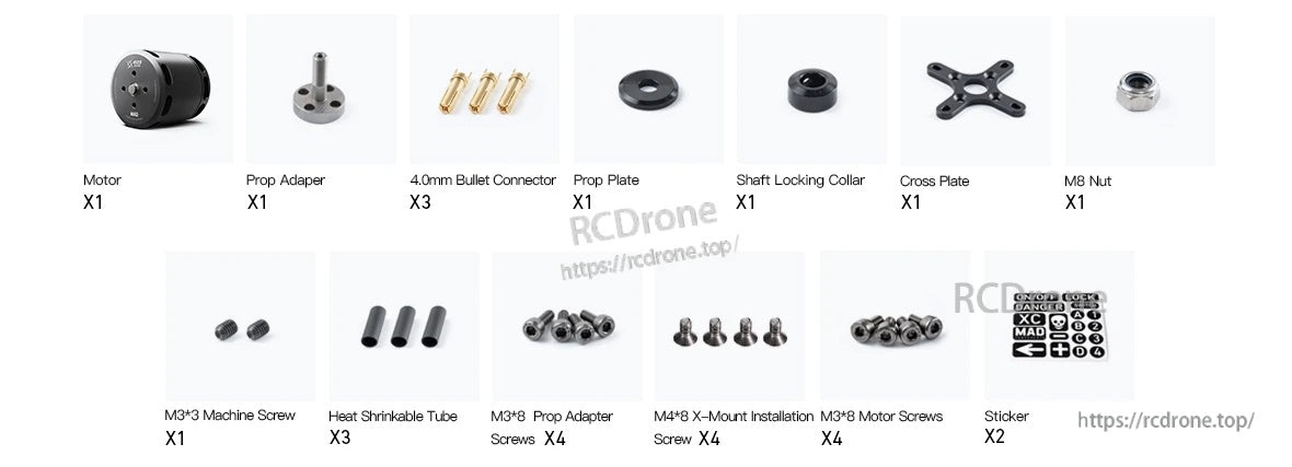 MAD X4125 eVTOL Airplane Drone Motor