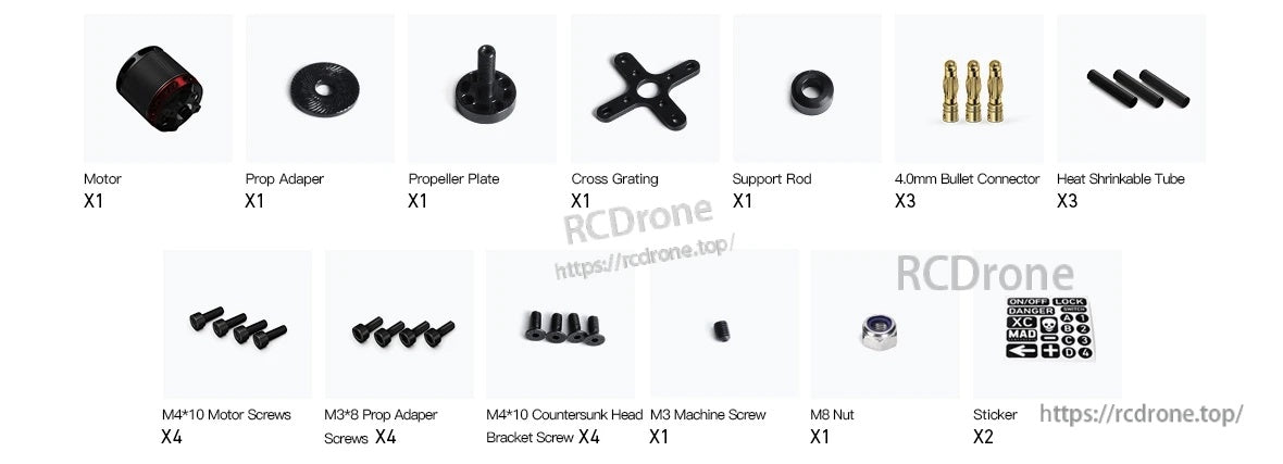 MAD X4229 (short shaft) eVTOL Airplane Drone Motor