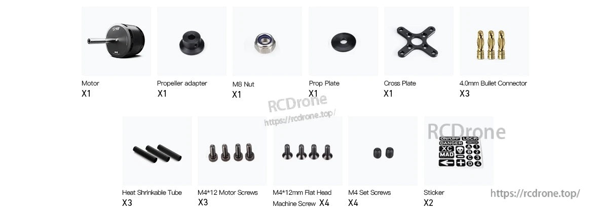 MAD X5220 (Long) IPE eVTOL Airplane Drone Motor