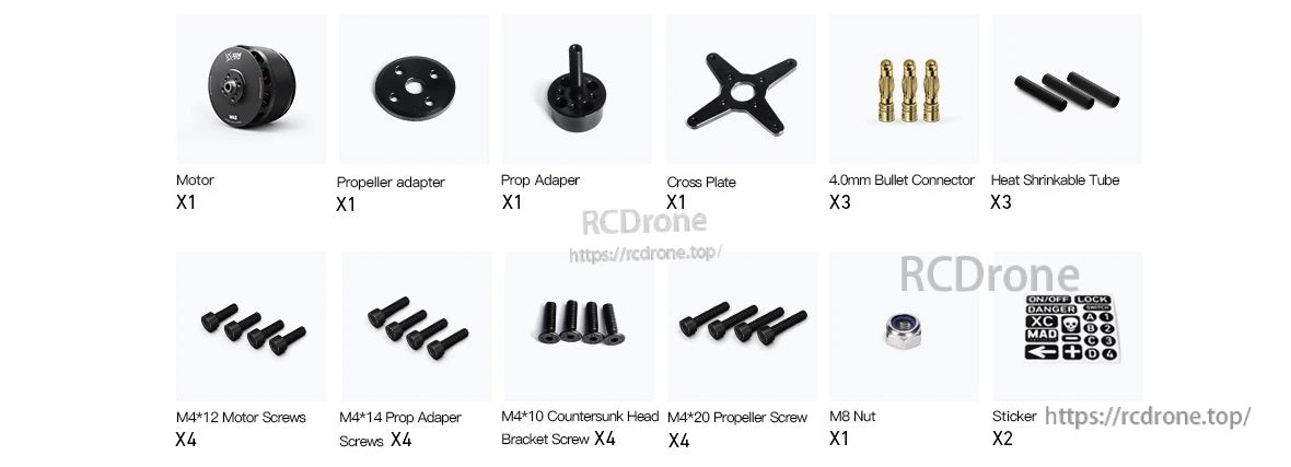MAD X7224 eVTOL Airplane Drone Motor