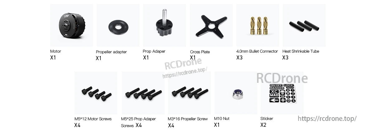 MAD X8030 eVTOL Airplane Drone Motor