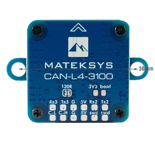 MATEK RM3100 RM3100 - Mateksys AP_PERIPH कैन मैग्नेटोमीटर ड्रोनकैन प्रोटोकॉल