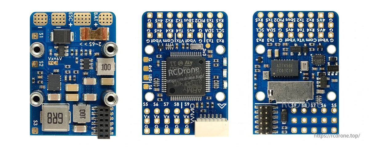 Flight Controller Pads MATEKSYS F405-WMO Flight Controller STM32F405RGT6 ICM42688P OSD SD Bla ...