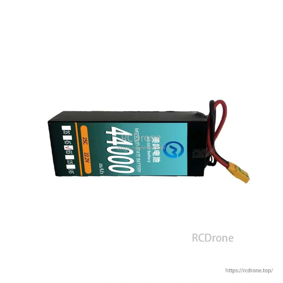 MG UAV 44000mAh 25C 6S/12S/14S/18S Solid State Lipo Battery for Large Agricultural Spray Drones
