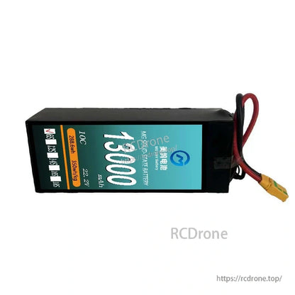 MG UAV Solid-State Lipo Battery 13000mAh 10C, 6S/12S/14S (22.2V/44.4V/51.8V) for Heavy-Load UAVs