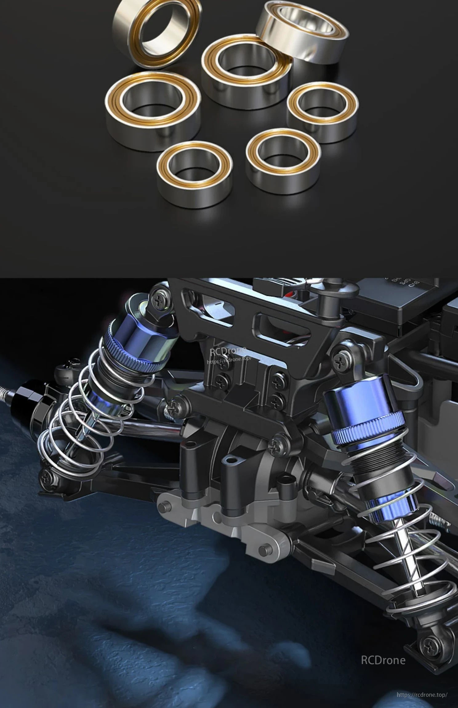 MJX Hyper Go 1/16 Brushless RC Car, MJX Hyper Go off-road car with 4WD, 2.4G remote control, and specifications for speed, flight time, battery, and more.