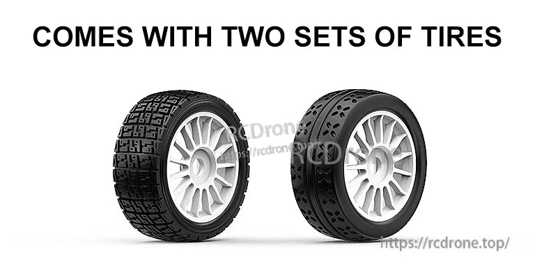 MJX Hyper Go RC Car, A remote control for a vehicle with adjustable steering and throttle settings, as well as reverse functionality.