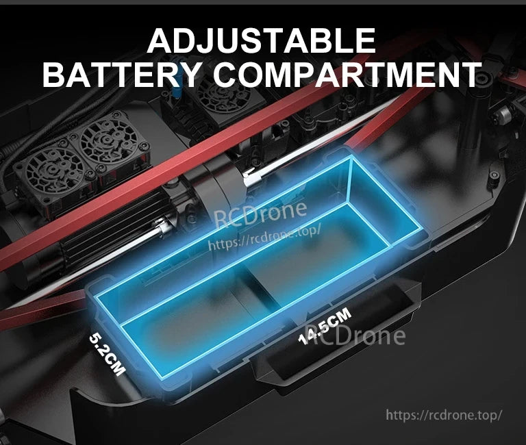 MJX Hyper Go RC Car, A collection of components including a Hall sensor, metal steering servo, gyro, and waterproof receiver for an RC vehicle.