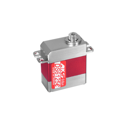 MKS DS6125E Servo Motor Titanium Gear Glider Wing Servo with CNC Aluminum Case 4.8-7.0V