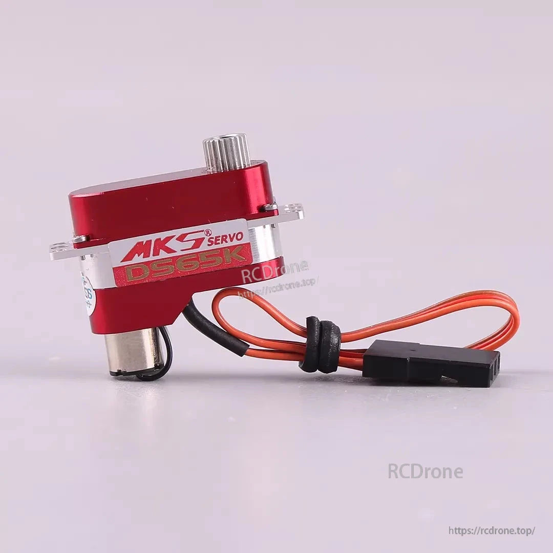 MKS DS65K Digital Servo, MKS DS65K digital servo motor designed for DLG F3K glider wing use.