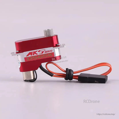 MKS DS65K Digital Servo, MKS DS65K digital servo motor designed for DLG F3K glider wing use.