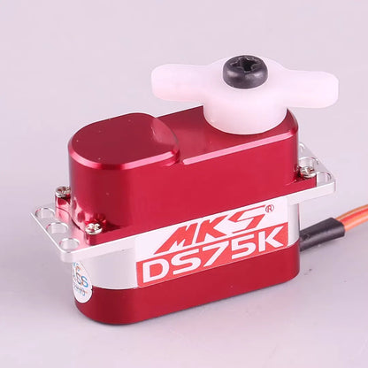 MKS DS75K Digital Micro Servo Motor 3.5-6.0V, Coreless, Metal Alloy Gear, 7.5 g, 23x9x16.7 mm