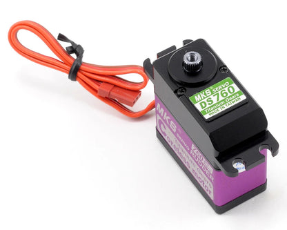 MKS DS760 Digital Servo Motor Coreless Tail/Rudder Servo for RC Helicopters, 760us/560Hz, 4.8-7.0V