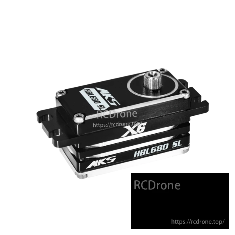 MKS HBL650SL x3 + HBL680SL x1 Servo, MKS HBL680SL brushless servo motor with metal gears, compatible with 4.8V–8.4V.