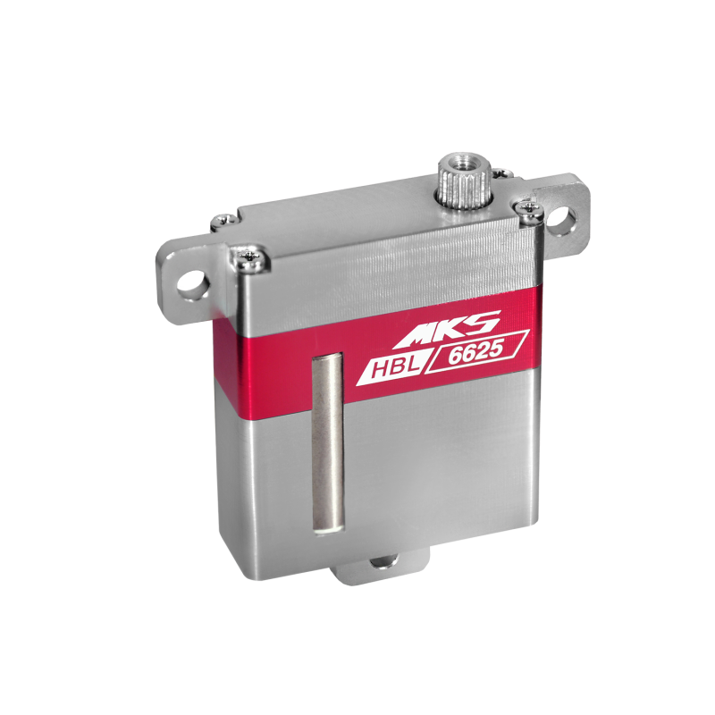 MKS HBL6625 Servo Motor Titanium Gear Glider Wing High Voltage with CNC Aluminum Case