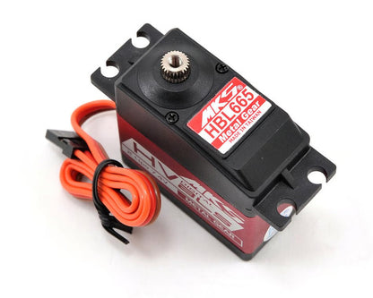 MKS HBL665 High Voltage Brushless Digital Servo Motor for RC Helicopter Cyclic, 6.0-8.4V