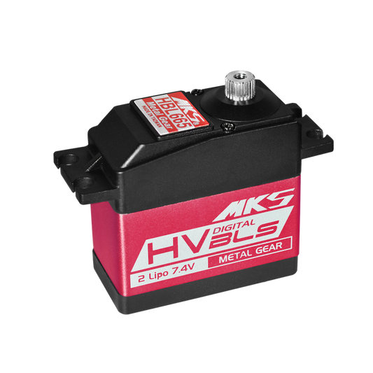 MKS HBL665 High Voltage Brushless Digital Servo Motor for RC Helicopter Cyclic, 6.0-8.4V