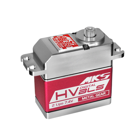 MKS HBL950 Swashplate Servo Motor for RC Helicopter - 6.0V-8.4V, 18.18 kg-cm, Brushless