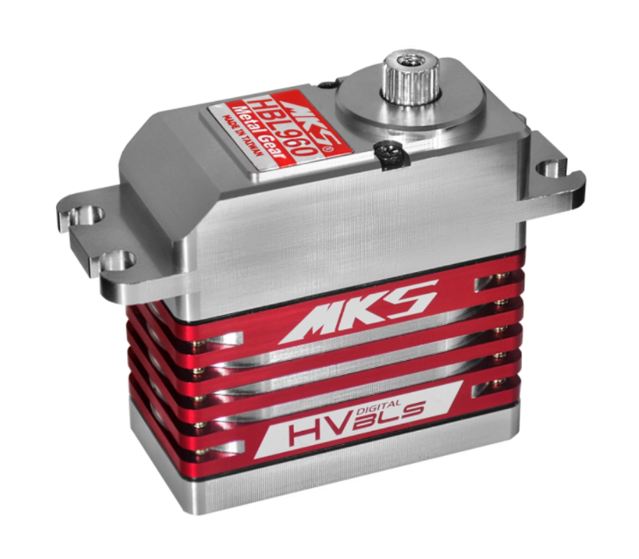 MKS HBL960 x3 + HBL990 x1 Servo Motor Combo Pack | Swashplate & Tail Rotor Servos, 6.0V-8.4V