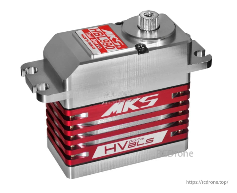 MKS HBL960 x3 + HBL990 x1 Servo Motor Combo Pack | Swashplate & Tail Rotor Servos, 6.0V-8.4V
