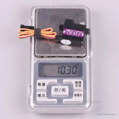 MKS HV6100 High Voltage Metal Gear Mini Glider Wing Servo Motor 6.0–8.4V Coreless 3.4kg-cm