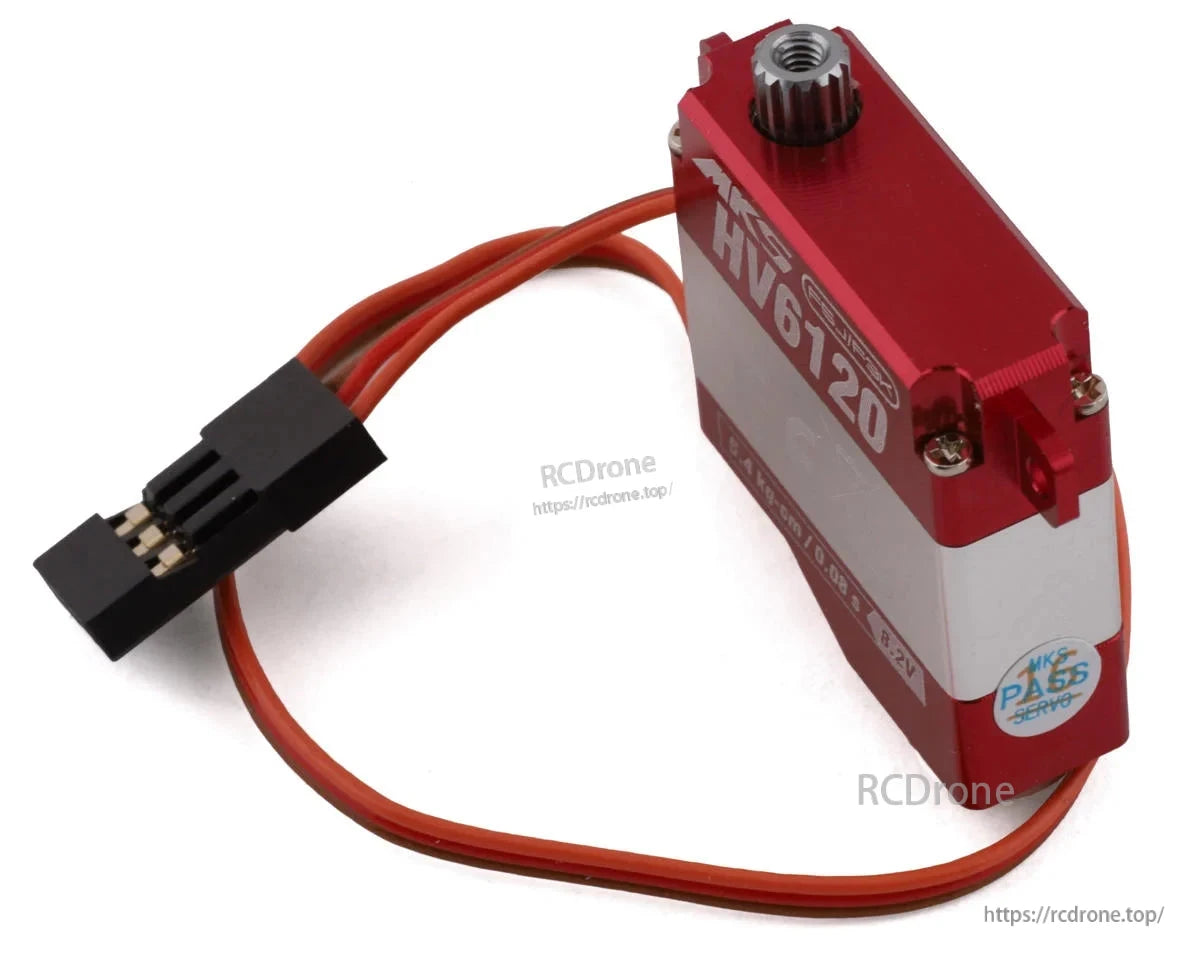 MKS HV6120 Brushless Metal Gear Digital Wing Servo, MKS HV6120 brushless metal gear digital wing servo specs listed