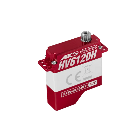 MKS HV6120H Digital Wing Servo Coreless Metal Gear High Voltage RC Glider Servo Motor