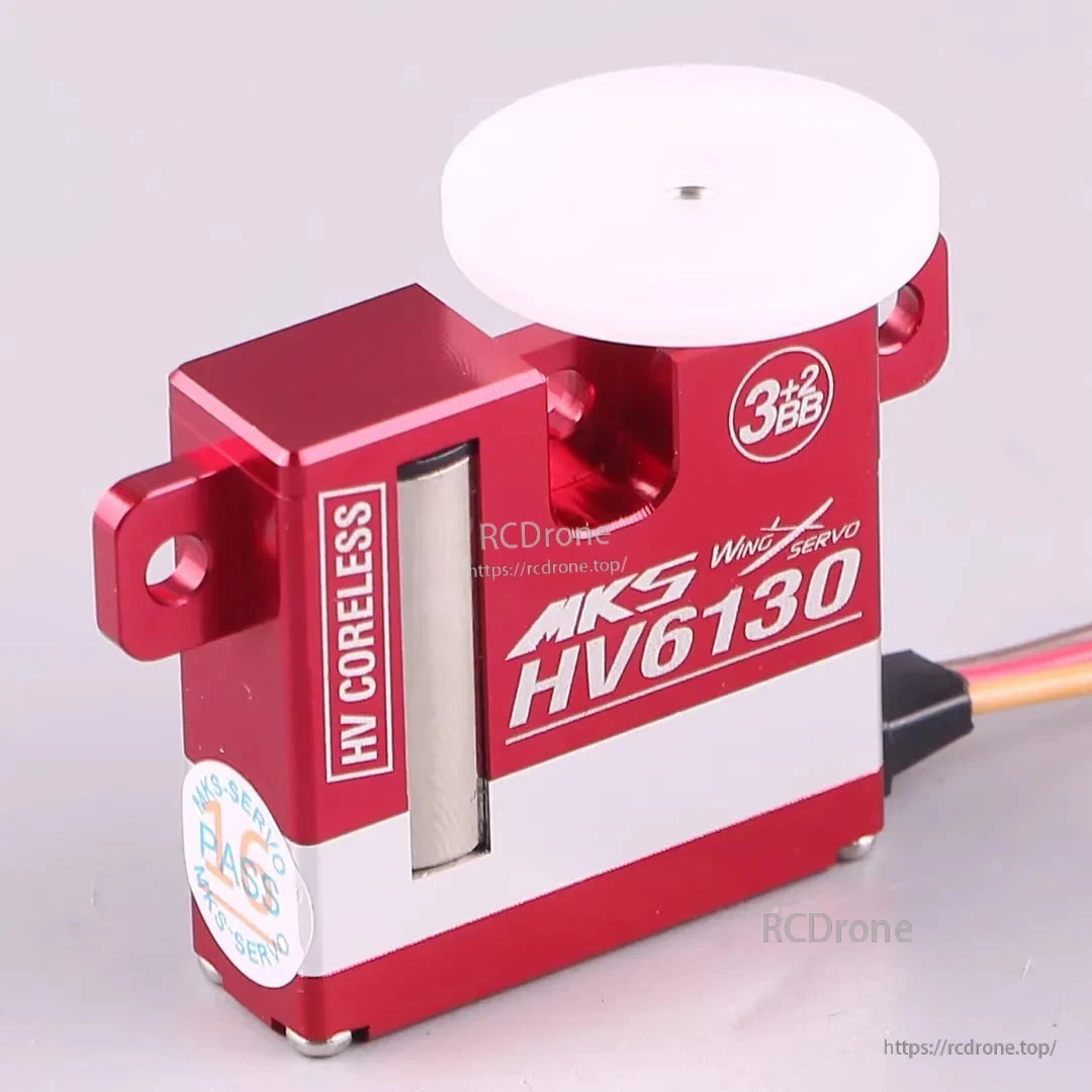 MKS HV6130 Coreless Metal Gear Digital Wing Servo Motor 6V-8.4V