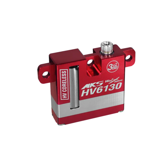MKS HV6130 Coreless Metal Gear Digital Wing Servo Motor 6V-8.4V High Voltage Glider Wing