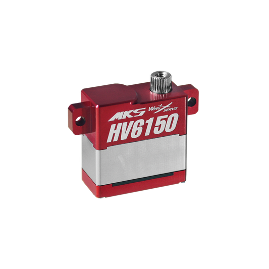 MKS HV6150 High Voltage Digital Wing Servo Motor, Metal Gear, Coreless, 10.9 kg-cm Torque, 4.8–8.4V