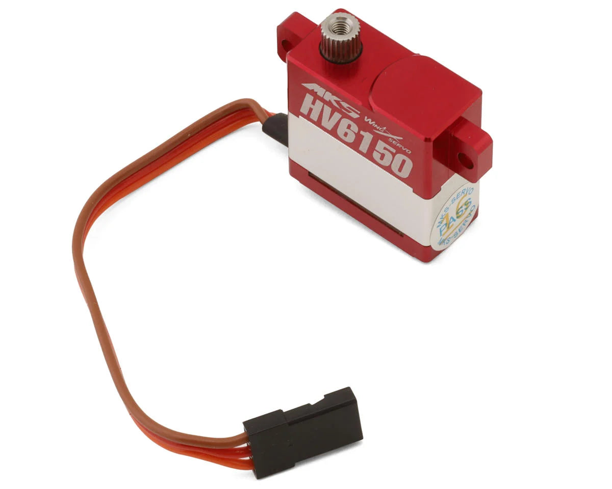 MKS HV6150 High Voltage Digital Wing Servo Motor, Metal Gear, Coreless, 10.9 kg-cm Torque, 4.8–8.4V