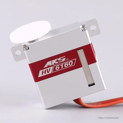 MKS HV6160 Servo, MKS HV6160 high-voltage digital servo offers 18.6kg-cm torque, 0.133s speed, metal gears, ideal for thin wings.