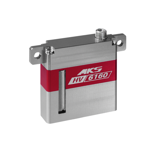 MKS HV6160 Servos Motor Metal Gear High Voltage Digital Wing Servo 18.6kg-cm 0.133s for Thin Wings